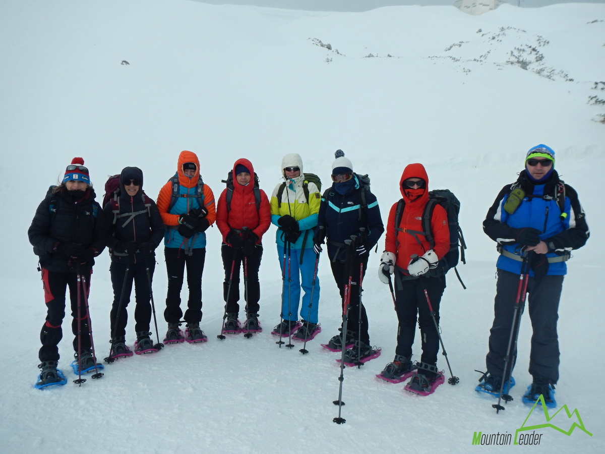 Dachstein - sněžnicový přechod po chatách pro začátečníky, 29.-30.1.2022